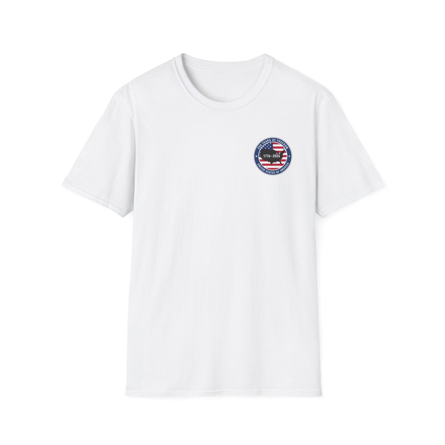 250 Years of Freedom T-Shirt — 1776–2026 American Flag Tee